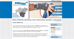 Desktop Screenshot of orthopoint-erlangen.de